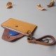Ultra-thin genuine cowhide card holder, multi-pocket credit card holder with keychain Ultra-thin genuine cowhide card holder, multi-pocket credit card holder with keychain