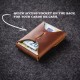 High Quality Minimalist Leather Card Holder Slim ID Card Pouch Men Wallet Unisex Business CardHolder Gift