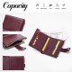 Fashion classic retro unisex wallet letter print portable card holder coin purse
