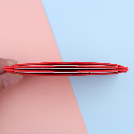Pu Leather ID Card Holder Bank Credit Card Box Multi Slot Slim Card Case Wallet Women Men Minimalist Business Card Cover 1pc