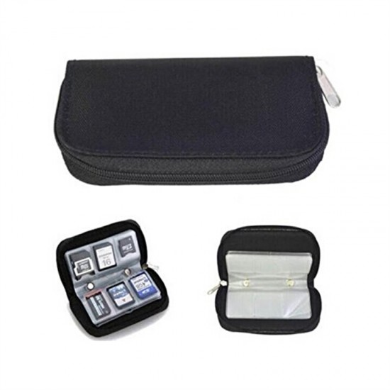 Memory Card Storage Bag Carrying Case Holder Wallet 22 Slots For CF/SD/Micro SD/SDHC/MS/DS Game Accessories Memory Card Box