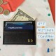 Genuine leather colored card holder, monogram leather credit card wallet, personalized wedding gift ideas, custom initials