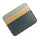Leather Driver's License & Bus Card Holder - Slim Coin Purse with Multi-Card Slots, Compact Wallet for IDs & Transit Cards