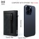 Anti-theft Credit Card Holder Men Wallets Rfid Blocking Aluminum Leather Pop Up Minimalist Wallet Cardholder Wallets for Men