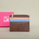 PG Women's Wallet Fashion Retro Temperament Women's Bag Button Folding Monogram Printed Metal Zipper Leather Bag Card Women's