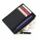 PU Leather Women ID Credit Bank Card Holder Zipper Slim Wallet Fashion Small Coin Purse Money Clip Case Cardholder Cover