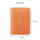 Men Genuine Leather Card Holder Wallet for Women Bifold Cowhide Minimalist Large Capacity Ultra-Thin Multi Card Slots Wallet