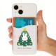 5/10pcs Sublimation Blanks Phone Wallet, PU Leather Phone Card Holder for Back of Phone, DIY Credit Card Pocket for Phone Case