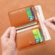 Portable Small Wallet Bank Card Bag Short Pu Leather Wallets